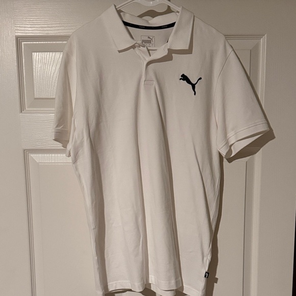 Puma Other - Puma Men's Classic White Polo with Black Logo